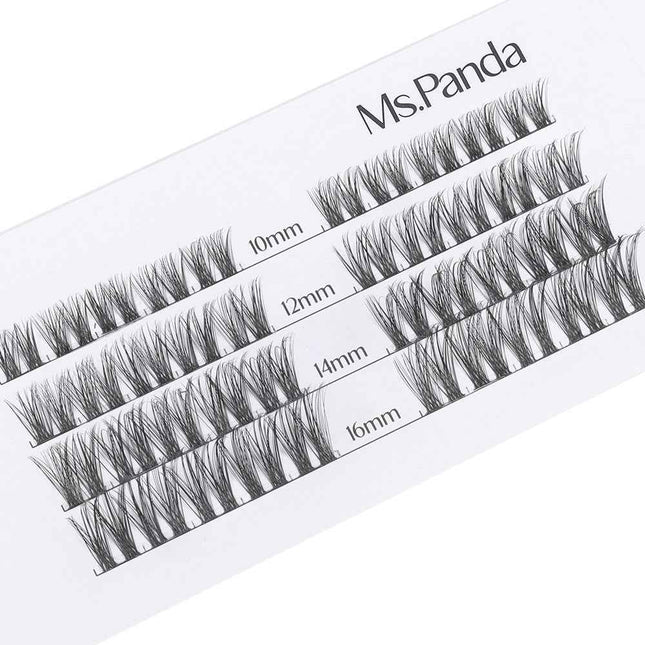Ms. Panda Serenity DIY Lash Extension Kit - 10-16mm Mixed Clusters