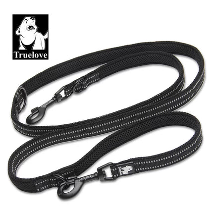TrueLove TLL2411  -7 in 1 Multi-Function Leash Multiple Features for Convenient Pet Walking and Control