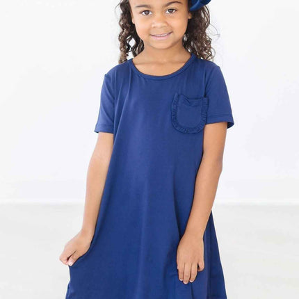 Navy T-Shirt Dress