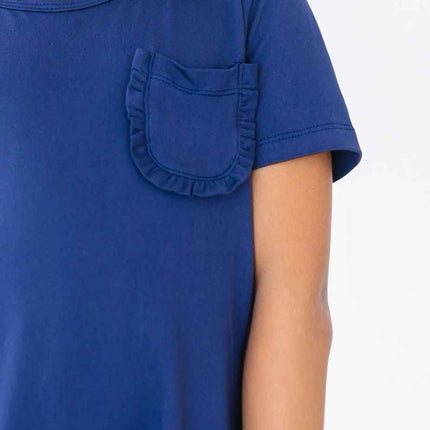 Navy T-Shirt Dress