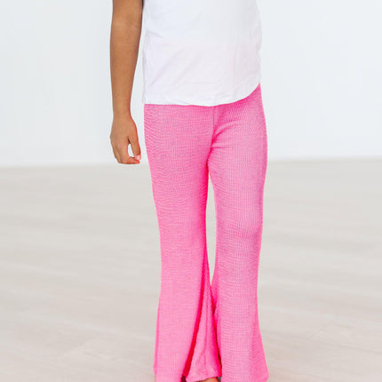 Neon Pink Scrunchy Bells - Dashing Nova