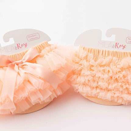 Peach Ruffle Bum Bloomer