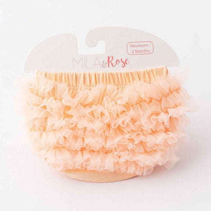Peach Ruffle Bum Bloomer