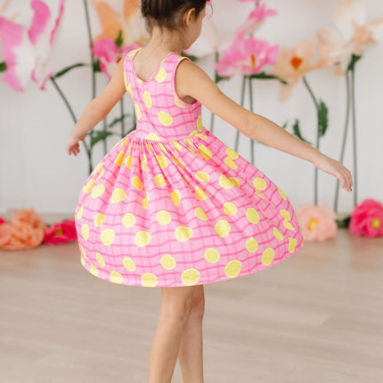 Pink Lemonade Tank Twirl Dress - Dashing Nova