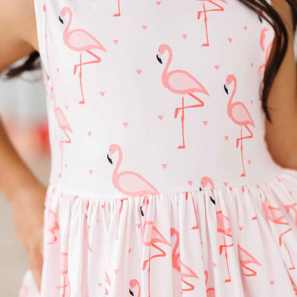 Pink Paradise Tank Twirl Dress