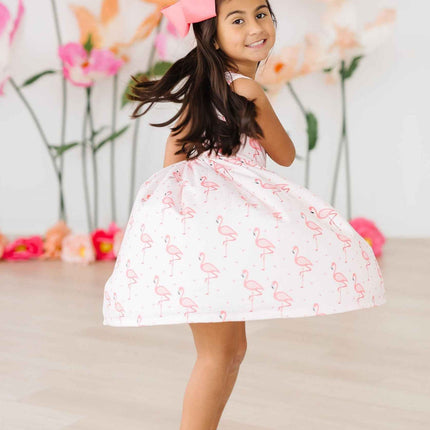 Pink Paradise Tank Twirl Dress