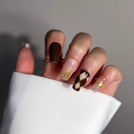 Preppy Aesthetic | Pro Handmade Gel Nails - Dashing Nova