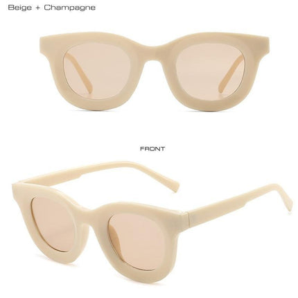 Small Round Women Fashion Sunglasses Popular Style Fashionable Round Shaped Sunglasses Colorful Women Sunglasses Eyewear Summer Shades