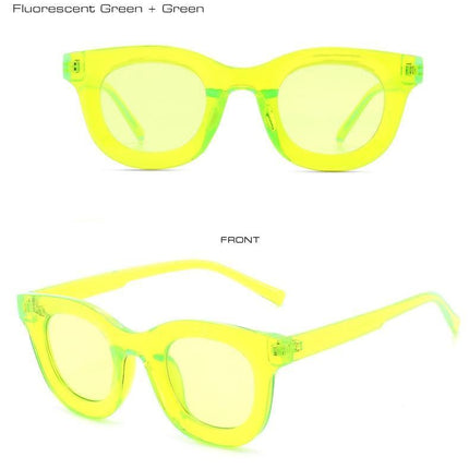 Small Round Women Fashion Sunglasses Popular Style Fashionable Round Shaped Sunglasses Colorful Women Sunglasses Eyewear Summer Shades