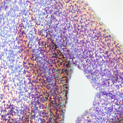 Purple Sequin Jacket - Dashing Nova