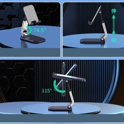 Q7 Cell Phone Desk Stand – Foldable, Strong, and Portable