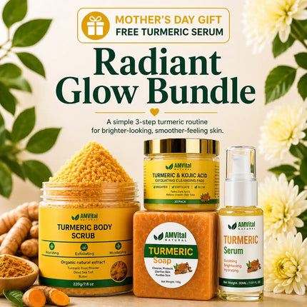 Radiant Glow Starter Bundle | 3-Step Turmeric Routine - Dashing Nova