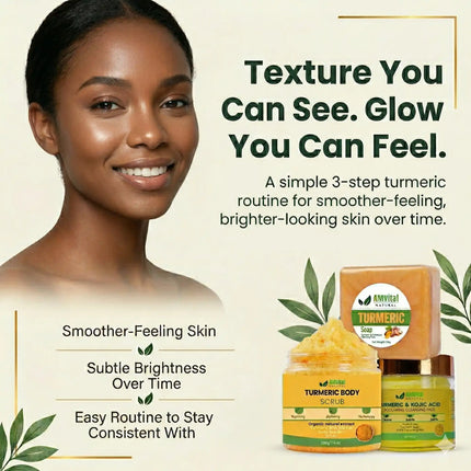 Radiant Glow Starter Bundle | 3-Step Turmeric Routine - Dashing Nova