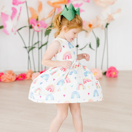 Radiant Rainbows Tank Twirl Dress - Dashing Nova