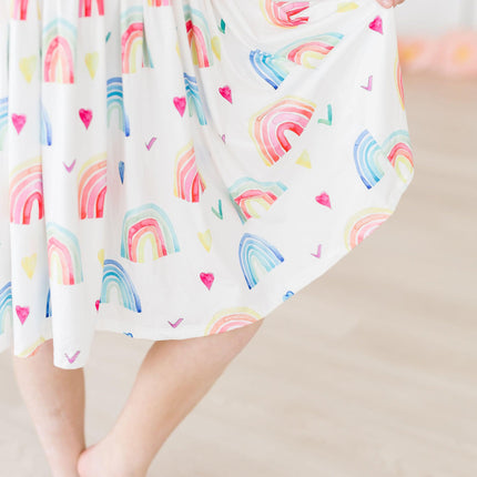Radiant Rainbows Tank Twirl Dress - Dashing Nova