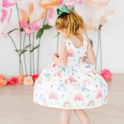 Radiant Rainbows Tank Twirl Dress - Dashing Nova