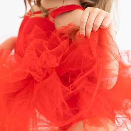 Red Tank Tutu Leotard - Dashing Nova