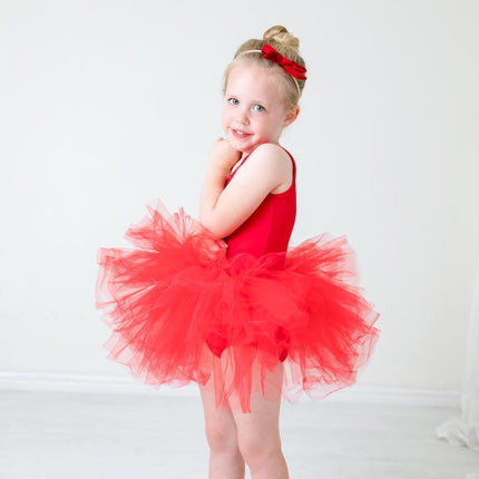 Red Tank Tutu Leotard - Dashing Nova