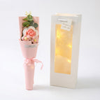 Pink Rose + Box + Light