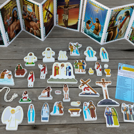 Rosary Pray and Play Set - Deluxe set!