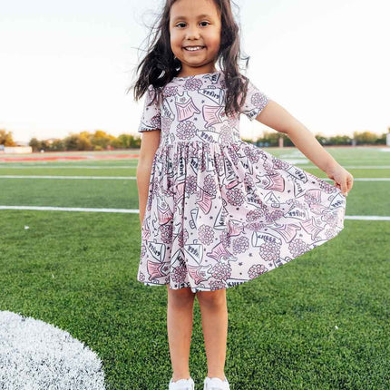 SALE Cheer S/S Pocket Twirl Dress