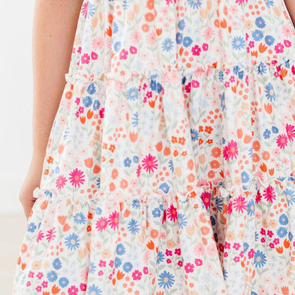 Meadow Magic Smocked Ruffle Dress - Dashing Nova
