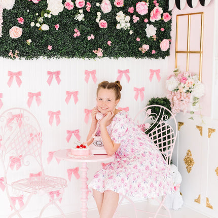 Rose Garden Smocked Ruffle Dress - Dashing Nova