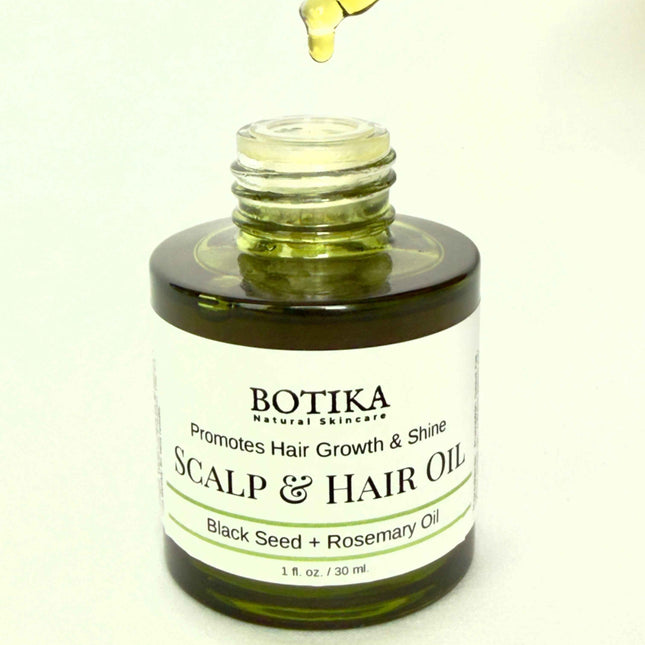 Scalp & Hair Growth Oil with Black Seed & Ashwagandha