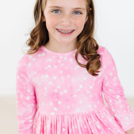 Shine Bright 3/4 Sleeve Pocket Twirl Dress - Dashing Nova