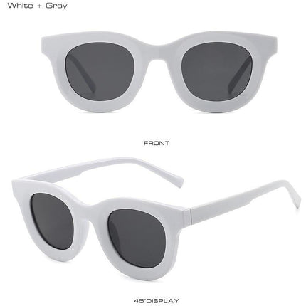 Small Round Women Fashion Sunglasses Popular Style Fashionable Round Shaped Sunglasses Colorful Women Sunglasses Eyewear Summer Shades