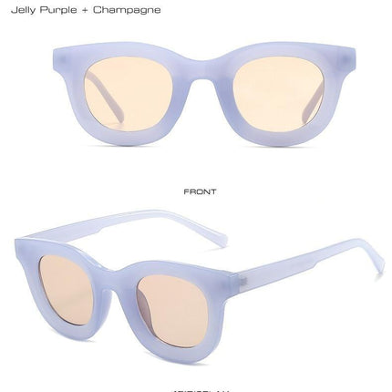 Small Round Women Fashion Sunglasses Popular Style Fashionable Round Shaped Sunglasses Colorful Women Sunglasses Eyewear Summer Shades