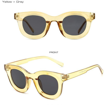 Small Round Women Fashion Sunglasses Popular Style Fashionable Round Shaped Sunglasses Colorful Women Sunglasses Eyewear Summer Shades