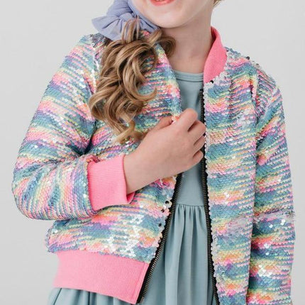 Sprinkles Flip Sequin Jacket - Dashing Nova