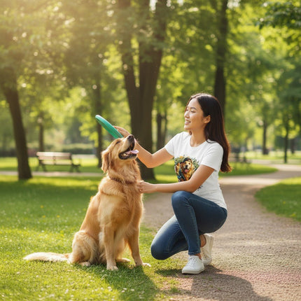 Stay Golden Retriever Graphic T-Shirt Cotton Women Casual Dog Lover Wear