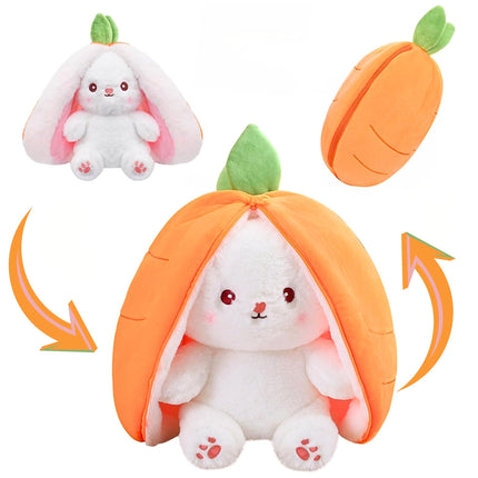 Strawberry Bunny Plush Toy Cute Fruit Rabbit Stuffed Animal