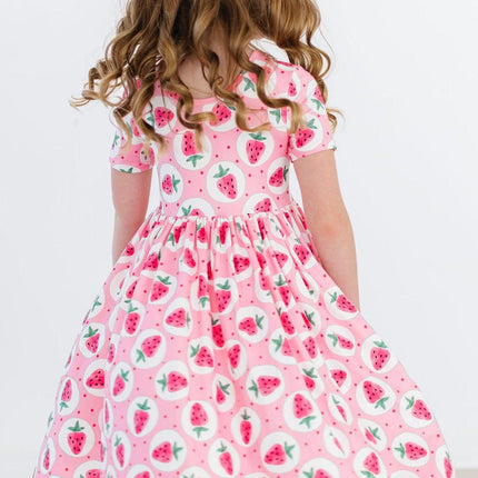Strawberry Fields S/S Pocket Twirl Dress - Dashing Nova