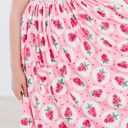 Strawberry Fields S/S Pocket Twirl Dress - Dashing Nova