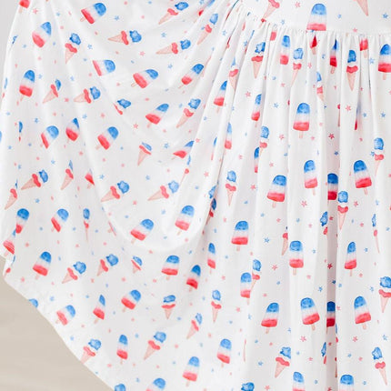 Summer Sweets Flutter Sleeve Twirl Dress - Dashing Nova