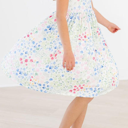 Sunshine Meadows S/S Pocket Twirl Dress - Dashing Nova