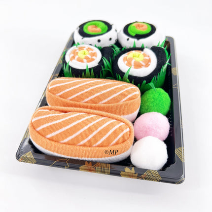 Sushi Socks Gift Box – 3 Pairs of Fun Novelty Socks for All