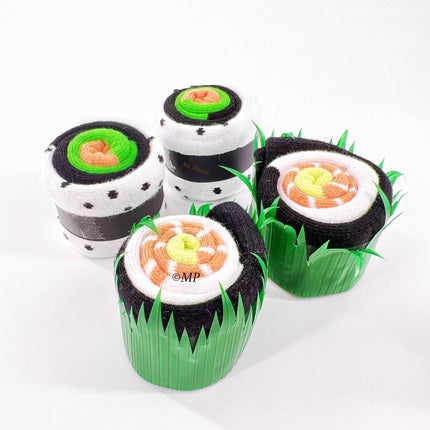Sushi Socks Gift Box – 3 Pairs of Fun Novelty Socks for All