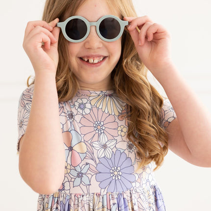 Sweet Escape Floral S/S Pocket Twirl Dress - Dashing Nova