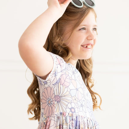 Sweet Escape Floral S/S Pocket Twirl Dress - Dashing Nova