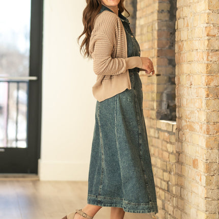 Tate Crochet Open Knit Cardigan