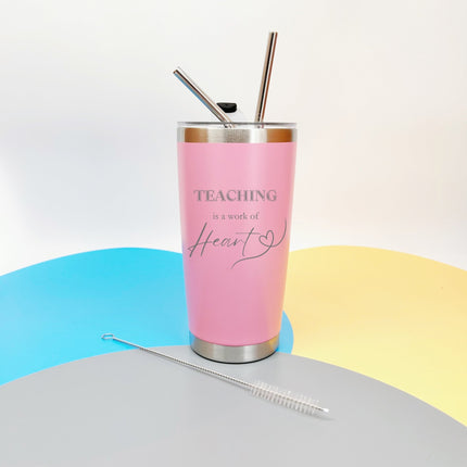 Teacher Appreciation Gift Tumbler - Personalized Unique Gift for Teachers