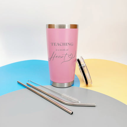 Teacher Appreciation Gift Tumbler - Personalized Unique Gift for Teachers