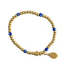 Court Gold - Dark Blue
