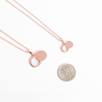 Small / Rose Gold (Plated)