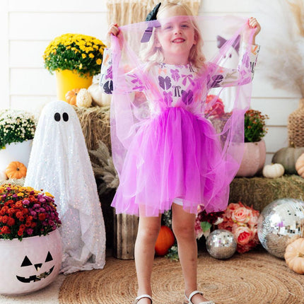 Tied with a Boo L/S Tutu Dress - Dashing Nova