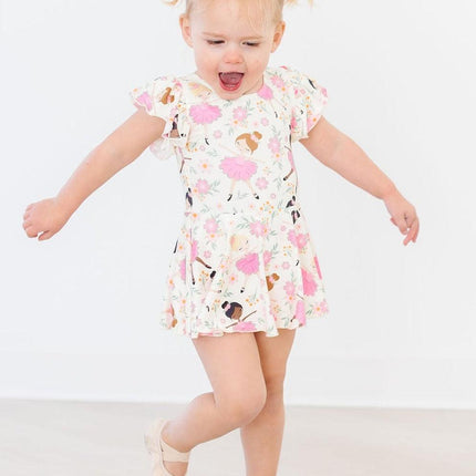 Tiny Dancer S/S Twirl Leotard - Dashing Nova